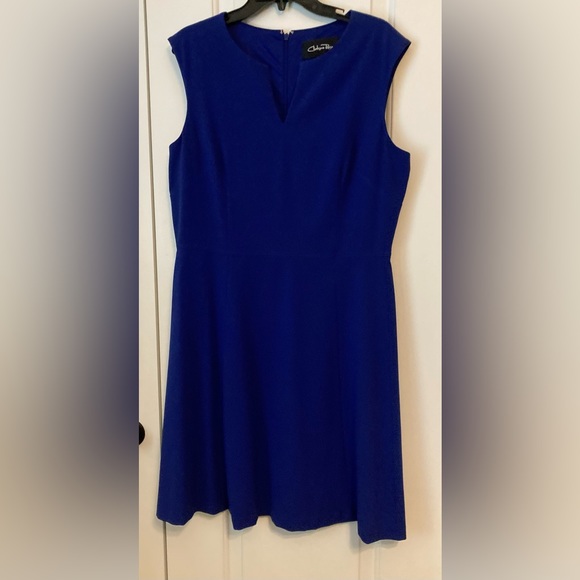 CHELSEA ROSE, CERULEAN FLARE DRESS,  SIZE: 14 - Picture 10 of 10
